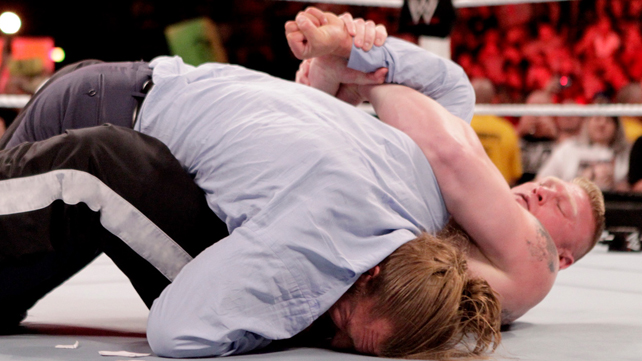 WWE [Мистер МакМэн и Брок Леснар]
